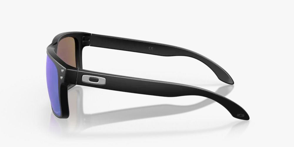 Oakley 9102-0-F0  Holbrook Matte Blk Przm Sapphire Irid Pol